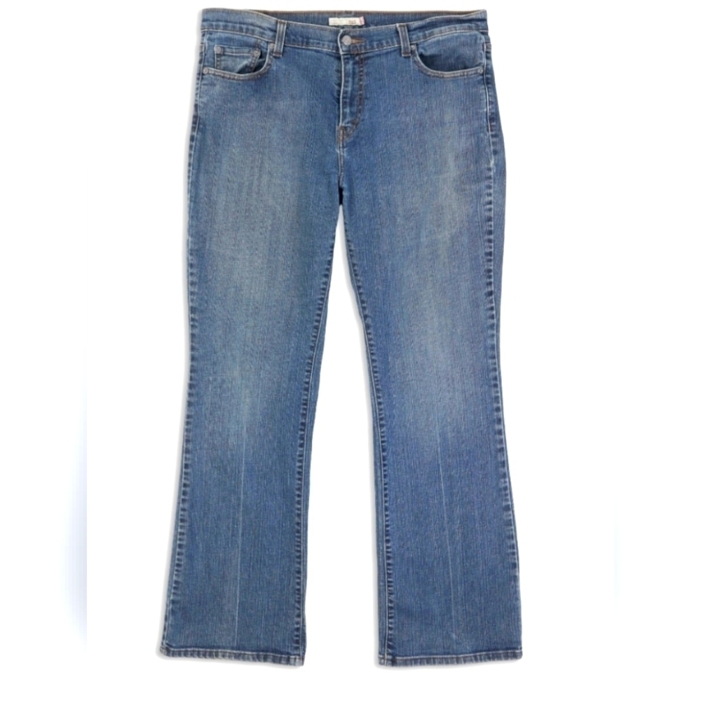 LEVIS NWT Bootcut 515 Stretch Jeans Light Wash Sz 14 - Picture 1 of 6